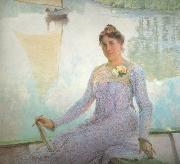 Emile Claus Portrait of Anna de Weert (nn02) oil painting artist